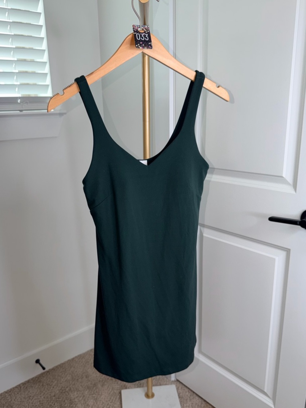 33. Lululemon Align Dress in Legacy Green